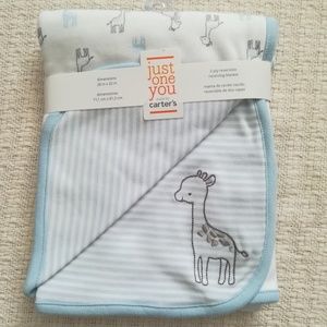 Carter's Reversible Receiving Blanket